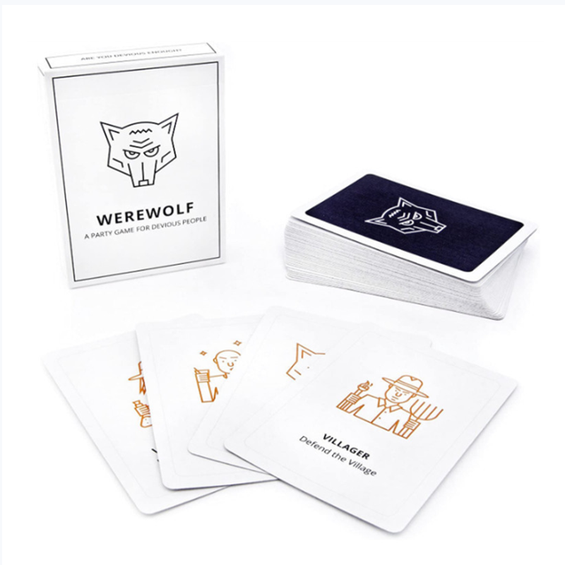 All -night last night Wolf Game Card One Night Ultimate WEREWOLF Gas Party Card