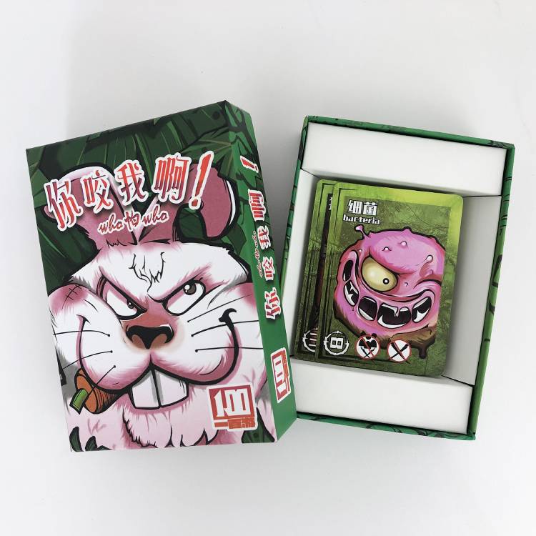 You bite me, board game card WHO is afraid of who Chinese version of student adult leisure party desktop game