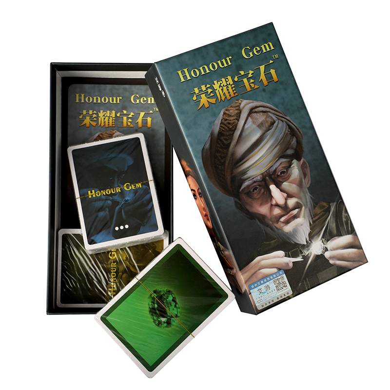 Glory gemstone board game brilliant businessman full set of adult children's leisure gathering, portable paper brand card game
