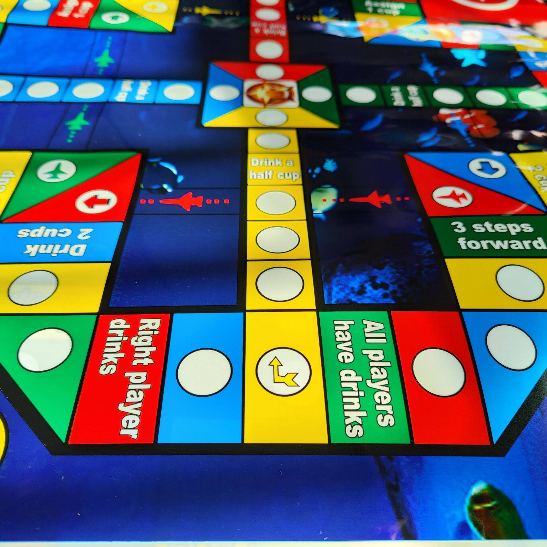 Douyin Drinking Flying Chess | Carpet Party Entertainment Healing Toys Wine Table Adult Party Little Game Monopoly Monopoly