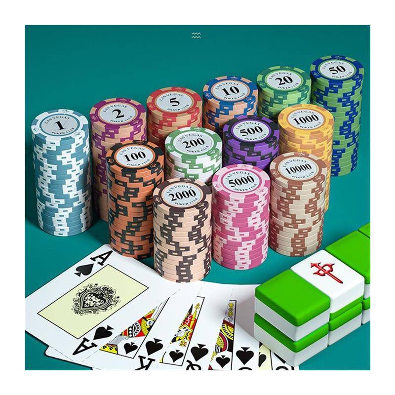 The mahjong chess room is dedicated to mahjong's poker sticky plastic chips