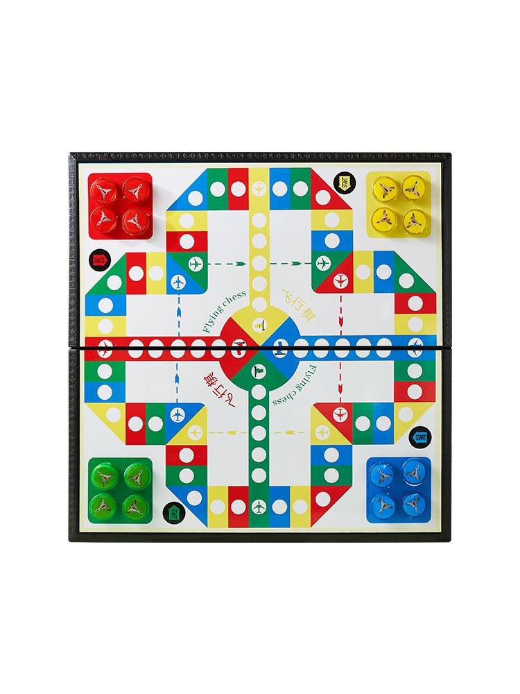 Flying Chess, Magnificent Magnificent Kids, with a five-story Chess, chess and toys