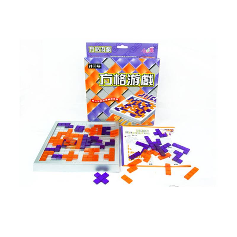 Gladiar chess 2-4 people version of the square gaming Russian cube desktop intellectual chess and card puzzle toys