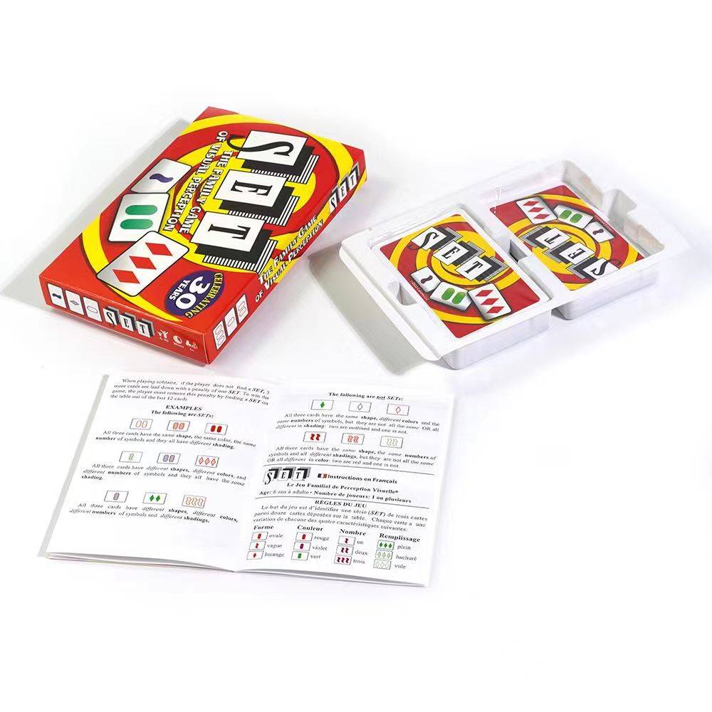 European and American explosion SET-the Visual Perception Game