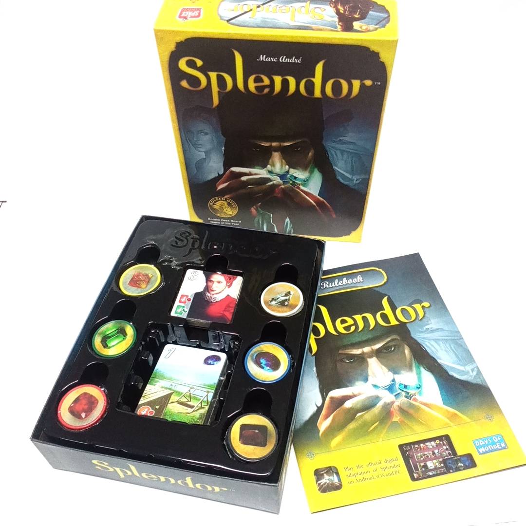 English version of Splendor Board Game Bright Period Tour Gem Gem Merchants Casual Guns Chess Games