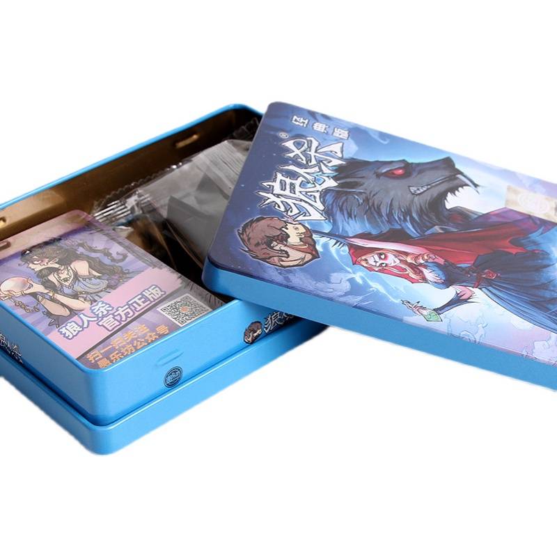 Official Genuine Yule Fang Iron Box Series Werewolf Killing Presidential Touring Troupe Construction Meeting Intellectual Card Competitive Version Game