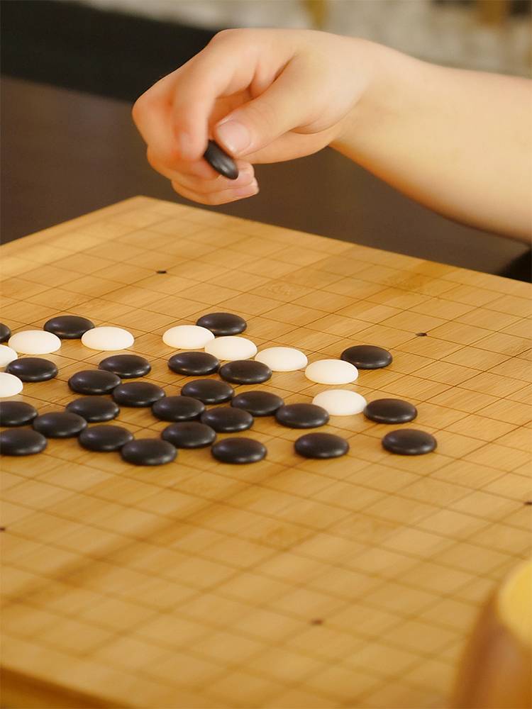 Wuzi Chess Go Chess Picker Set Children Beginner Adult Genuine Improvement Jade Black and White Five Son, Yunzi Gozi