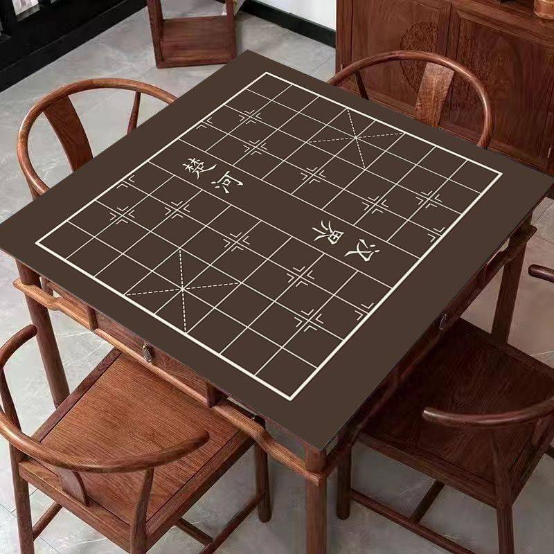 chess mat (coffee) 40 x 40 cm (samples)