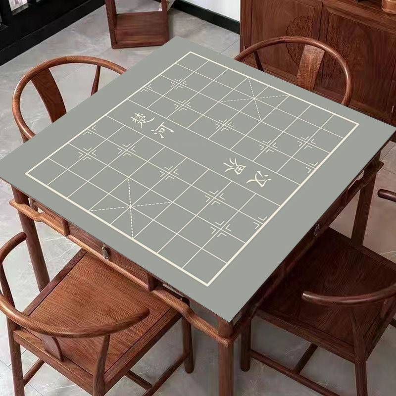 chess mat (slight gray) 90 x 90 cm (heavy) within 9 cm