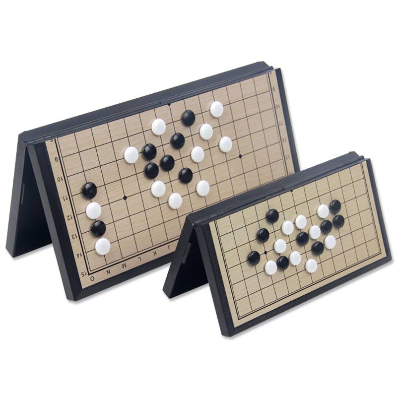 Magnetic Wuzi Chess Folding Magnetic Go Children Student Beginners Puzzle Plasia Chess Beast Flying Chess