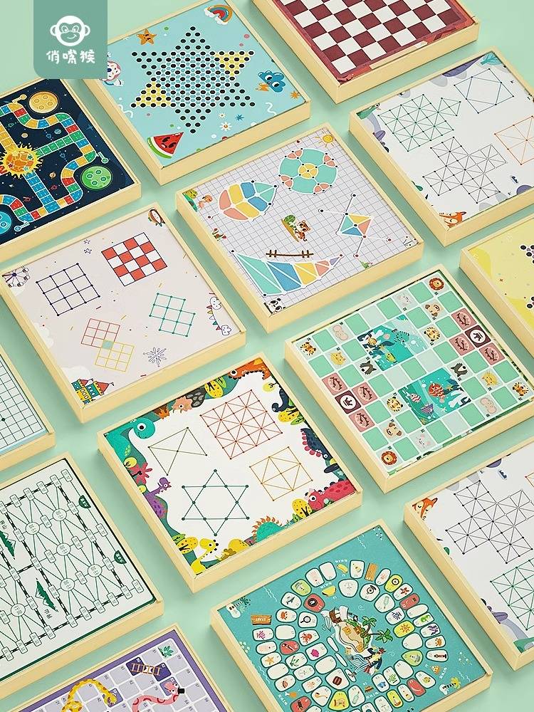Five-in-a-half-a-round chess game with a full-time chess board