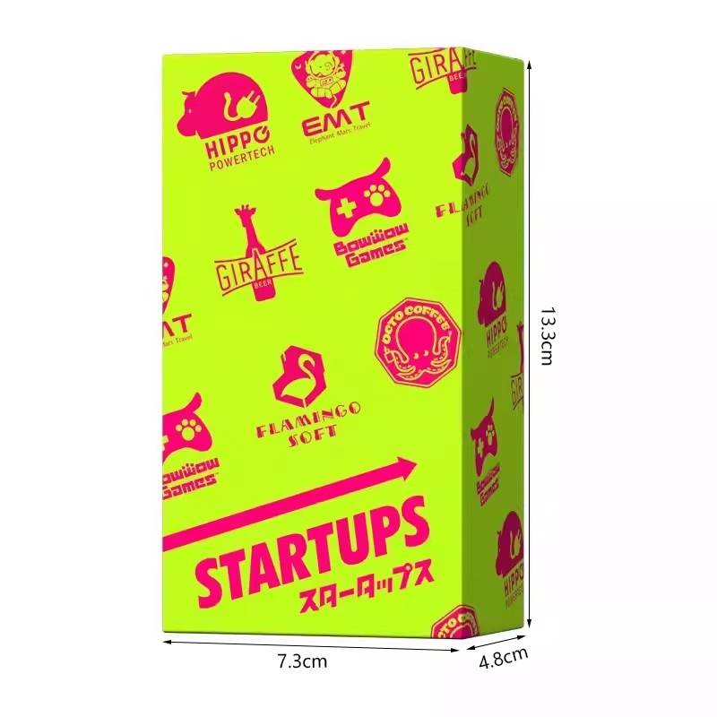 Starts Startups 3-7 people invest in wealth management simulation stocks adult leisure party board game card