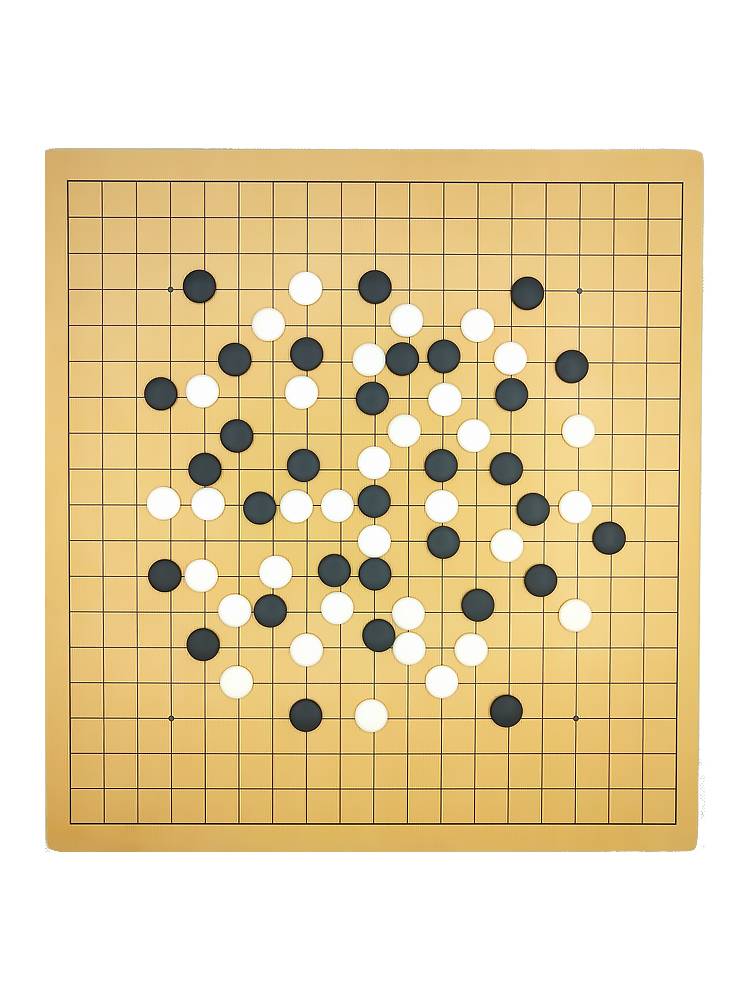 Go set Children's game Pustuel Five Son Chess Fruits Eye imitation jade 19th road wooden chessboard black and white chess pieces with black and white chess pieces