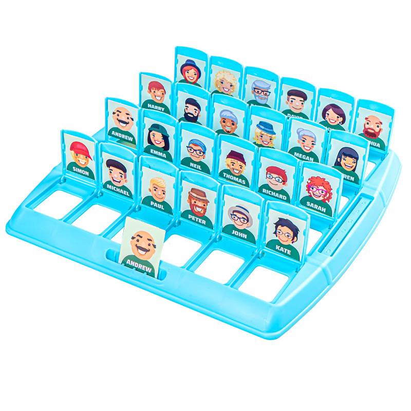 Guess who I am a logical reasoning children's intellectual desktop game parent -child interactive guessing people chess and card toys