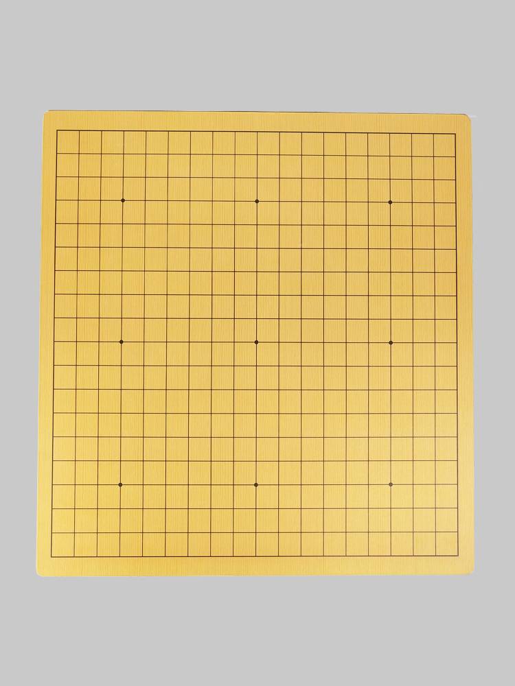 Go alone chessboard wooden double -sided Chinese chess fifth son chessboard wooden high -density board standard 19th road 13 road