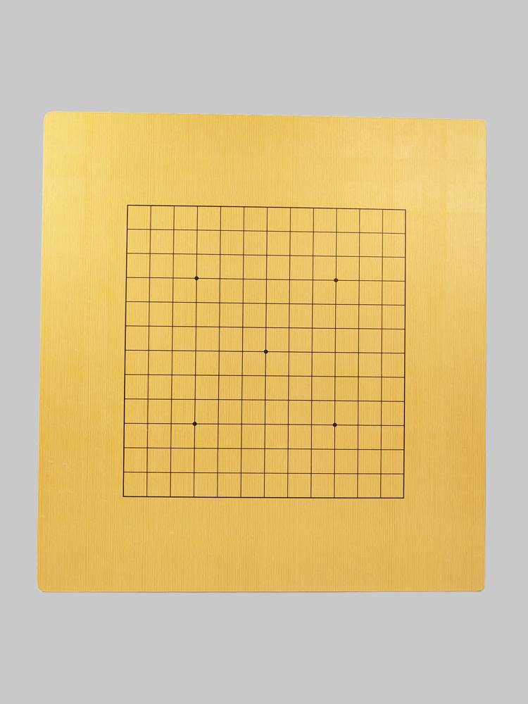 Go alone chessboard wooden double -sided Chinese chess fifth son chessboard wooden high -density board standard 19th road 13 road