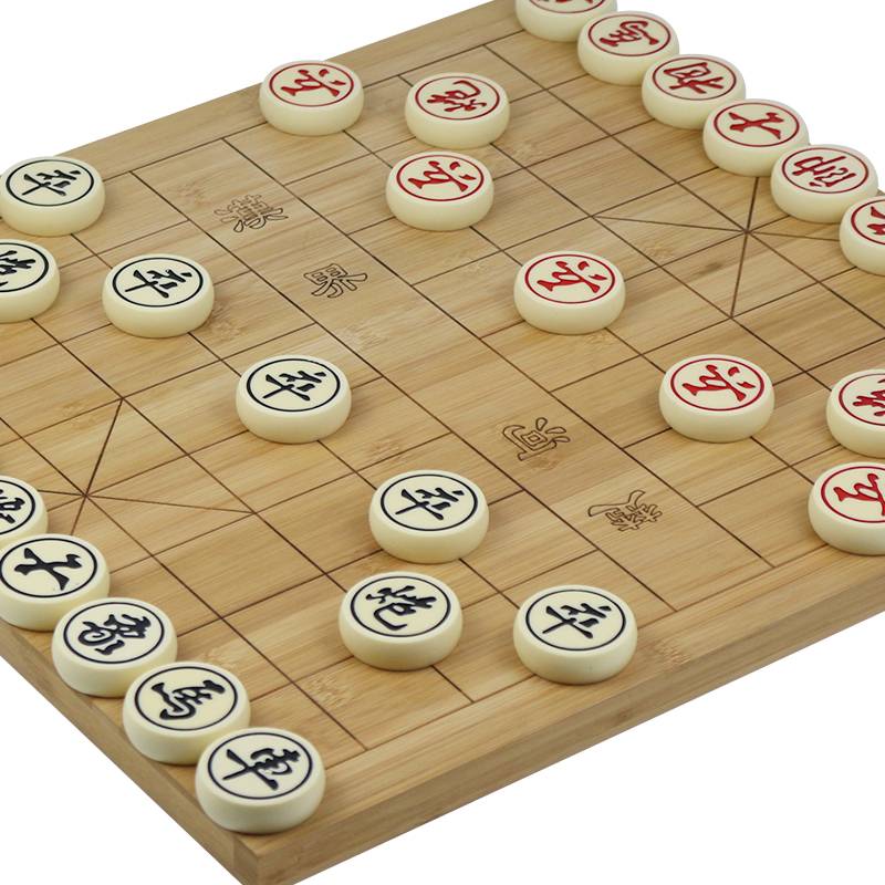 Chess Chinese Chess Bring Board Adult Children's Large resin folding chessboard Student portable set resistance to drop