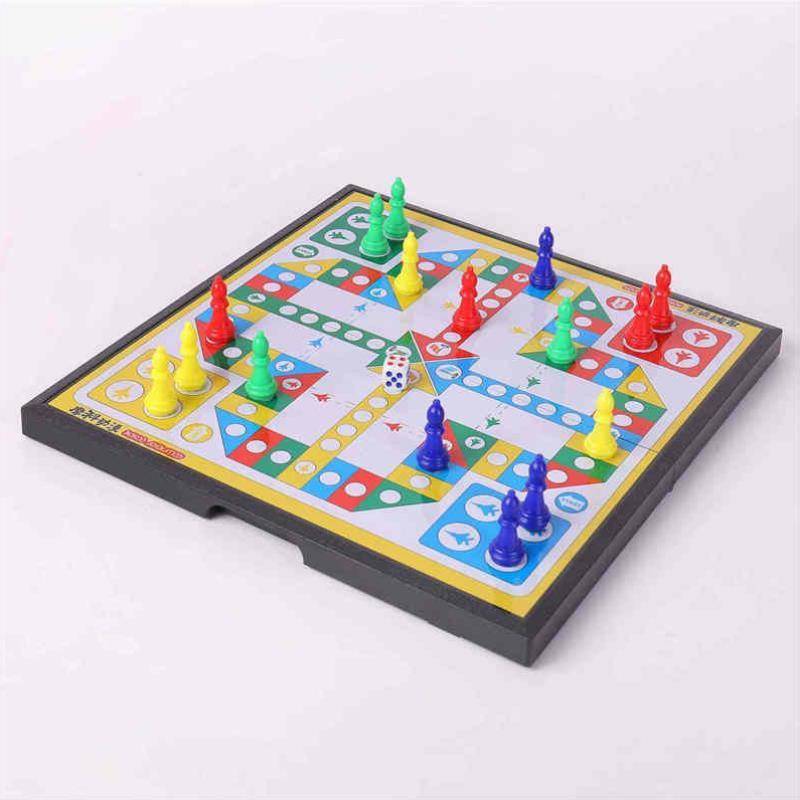 Children's puzzle toy five sons folding chess chess and chess junior interactive interactive battle game player