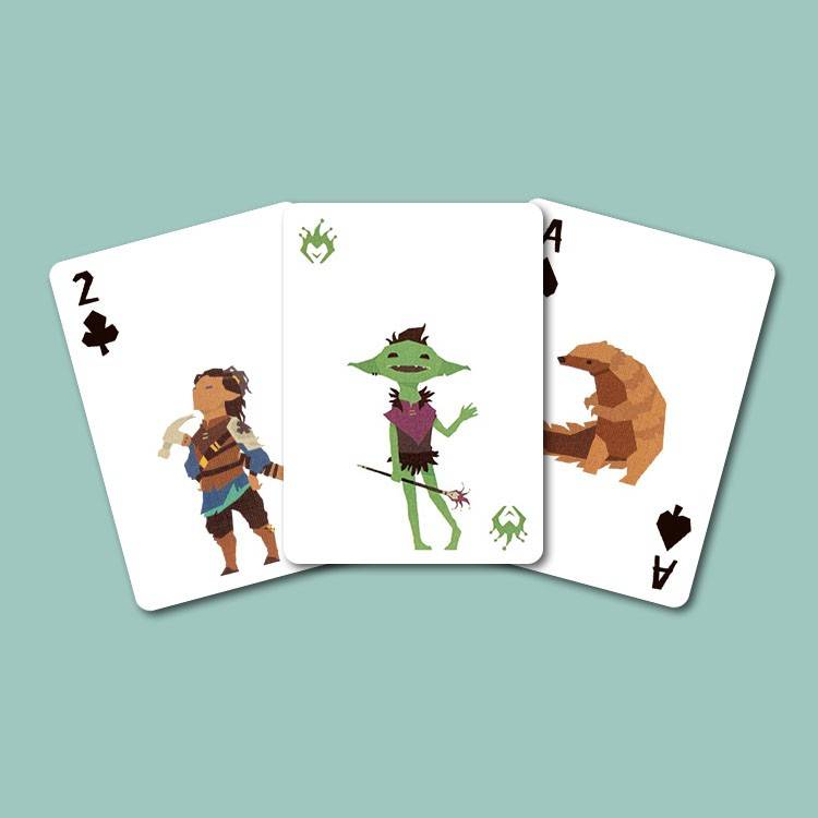 Chinese genuine king monarch table game card player poker novice leisure party single multi -person cooperation puzzle reasoning