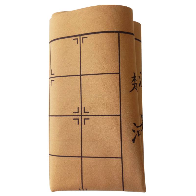 Thicked Chinese chess and Go board Student Wuzi Chessboard Leather Military Banner Flat Single Solo Soft Velvet Found