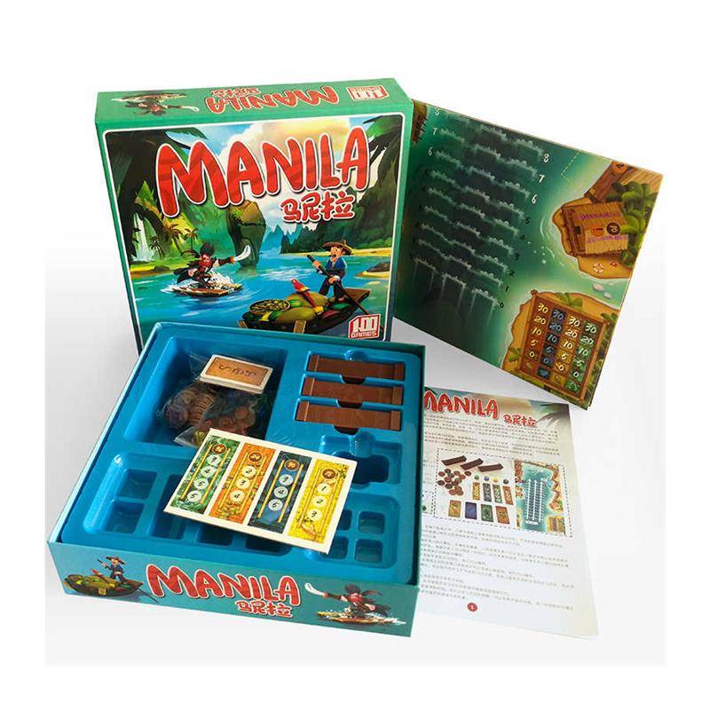 Manila table game card board for adult adult children ' s home and child leisure table games