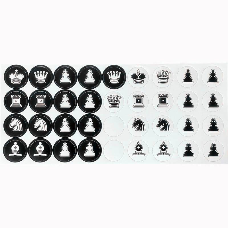 Double Queen International Chess Pedication (No Chessboard)