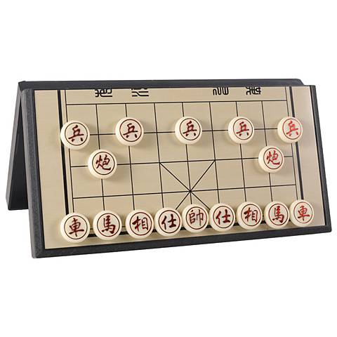 Large box installed 50mm white wood Chinese chess and entertainment supplies resistance, cracks, wooden leisure chess cards
