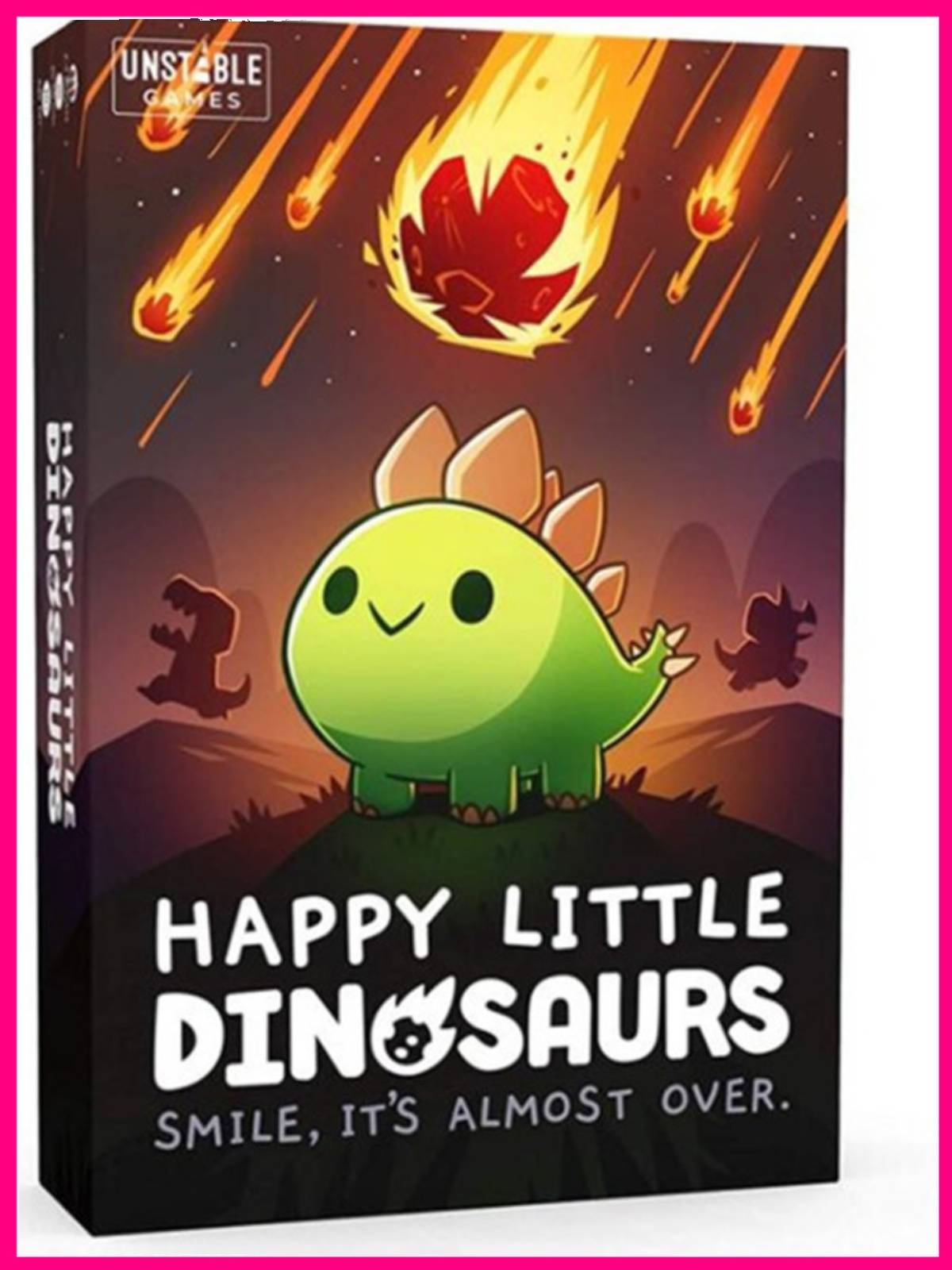 Happy English dinosaur extension version of the party chess and card puzzle board games