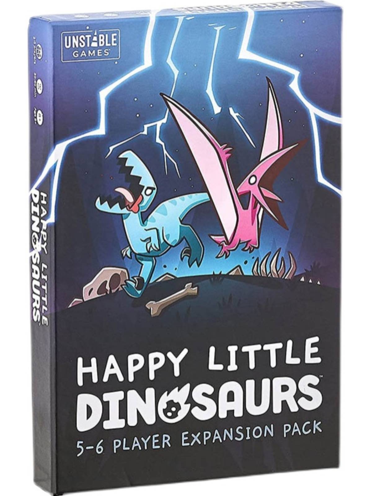 Happy English dinosaur extension version of the party chess and card puzzle board games