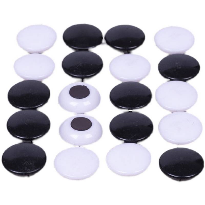 Standard Go Zizi imitation jade black and white child bulk mighty mighty martial amine children magnetic Gozie primary and secondary school students