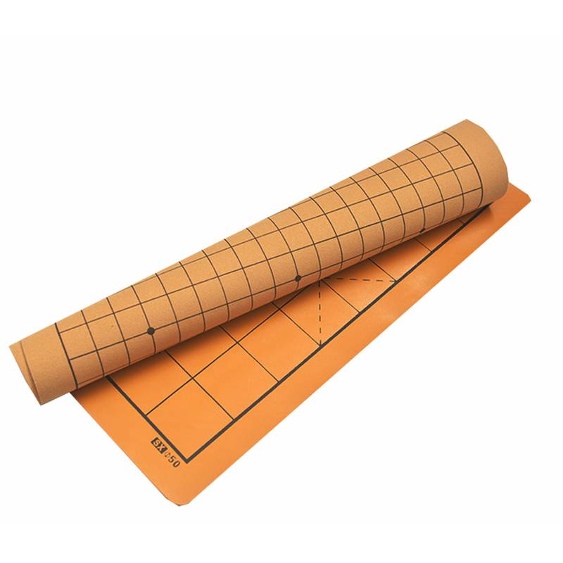 Chinese chess and Go board leather folding thick velvet soft cloth army chess fifth son