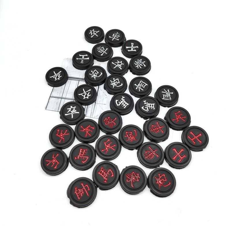 Box Chinese chess hollow chess chess chess game chess chess children toys chess and card game GZ