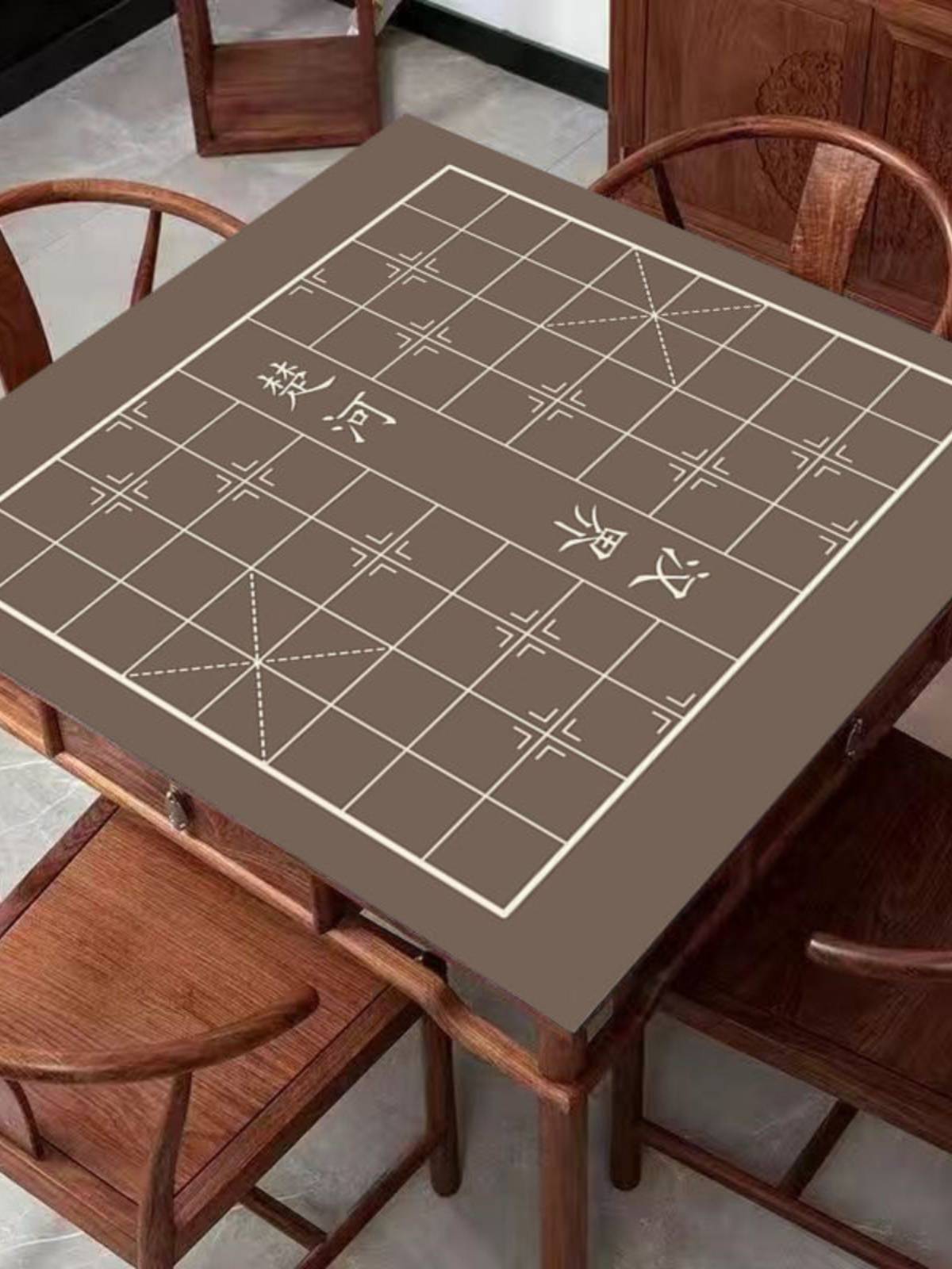 Customized chess table cushion chessboard large folding portable table cloth single sells like chess and cards, soft cloth static non -slip orthodontic