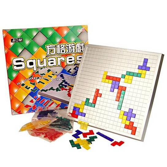 Four -person version of square game
