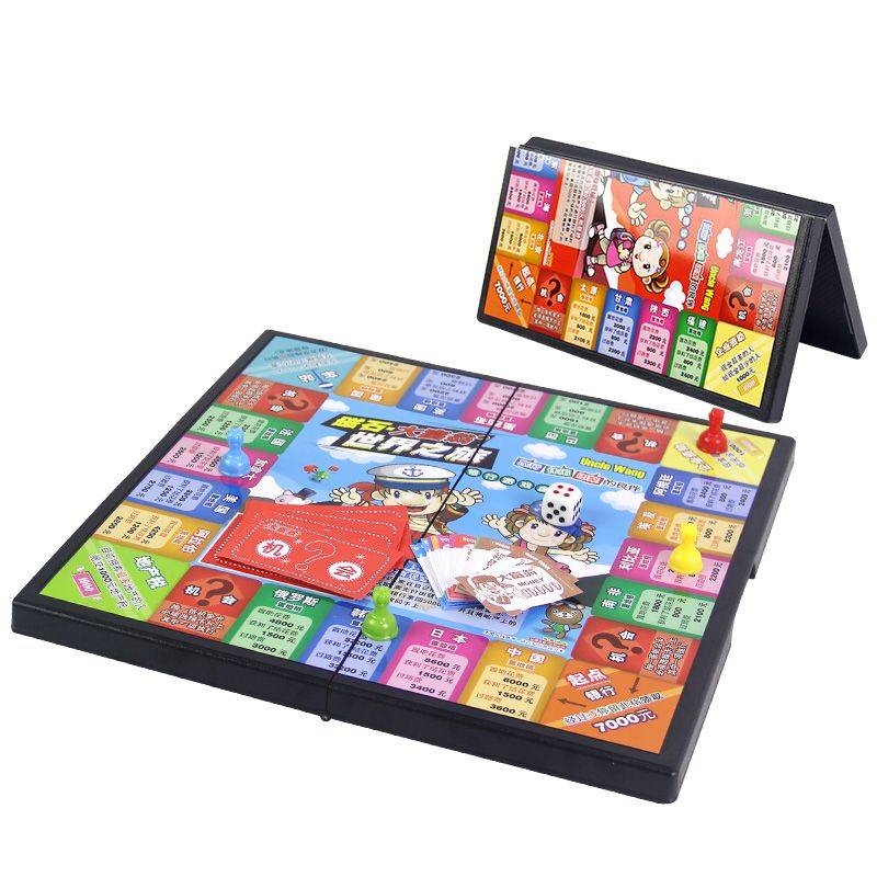 Monopoly Real Edition Classic World Tour Children's Classic Elementary School Puzzle Toys Adult Desktop Game Chess