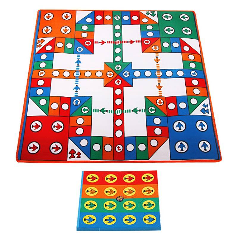 Large dice love apartment large waterproof family flying chess carpet game chess and toys children four games