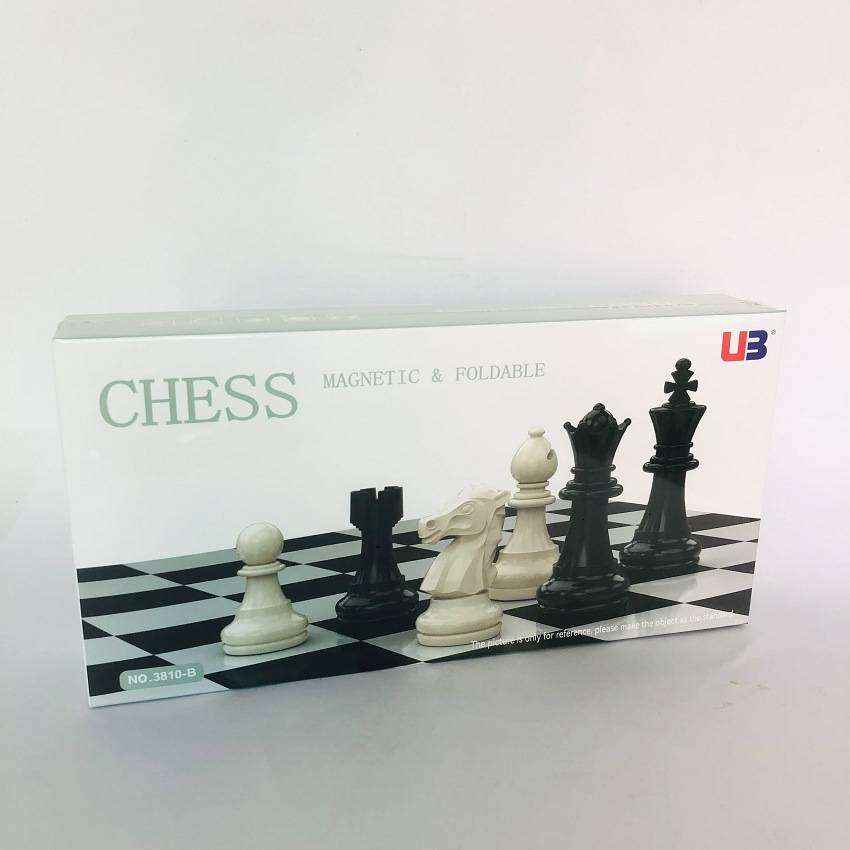 UB AIA Folding Magnetic International Chess Gift Competition Training Portable Chessboard Chess Card 3810