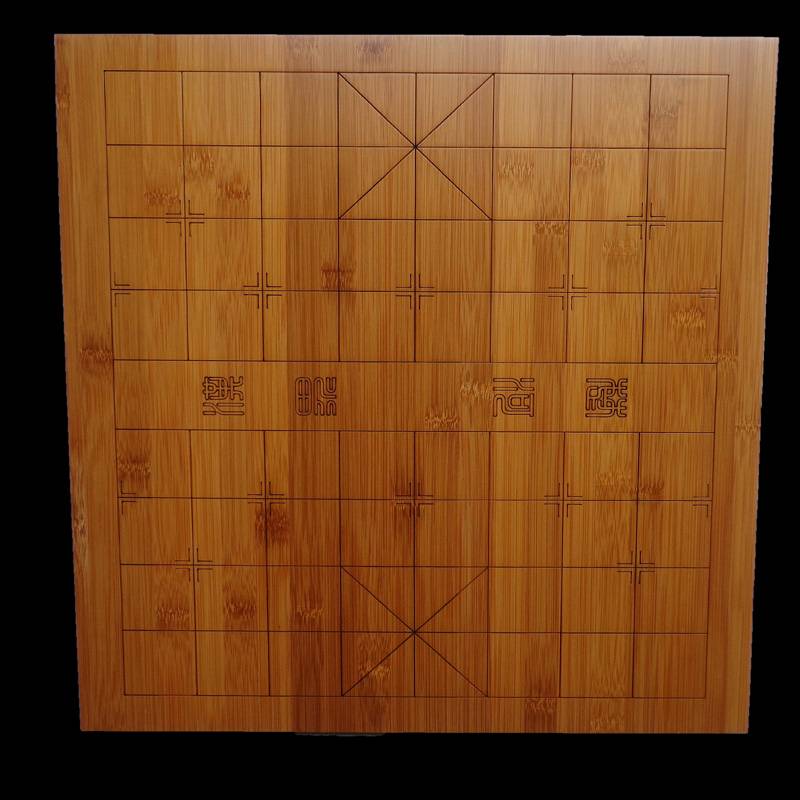 Wooden Go Natural Nanzhu Chessboard Double -sided Five Son Kiches Chess Poor Wood 13/19 Waterproof Chessboard 