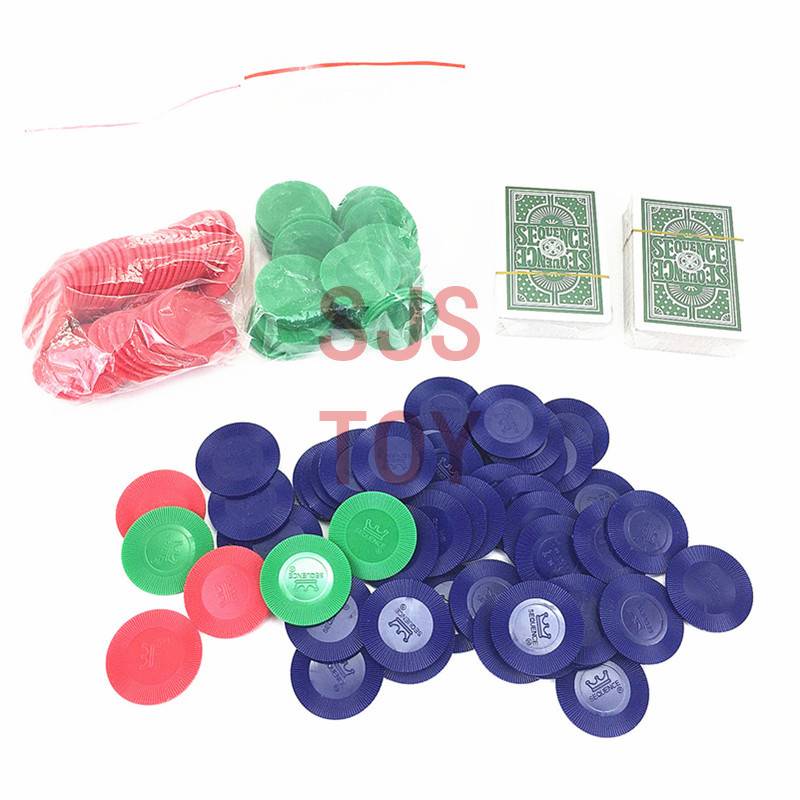 Foreign explosive English sequence game chess 70*80cm poker pads big carpet chess and card multiplayer party board games