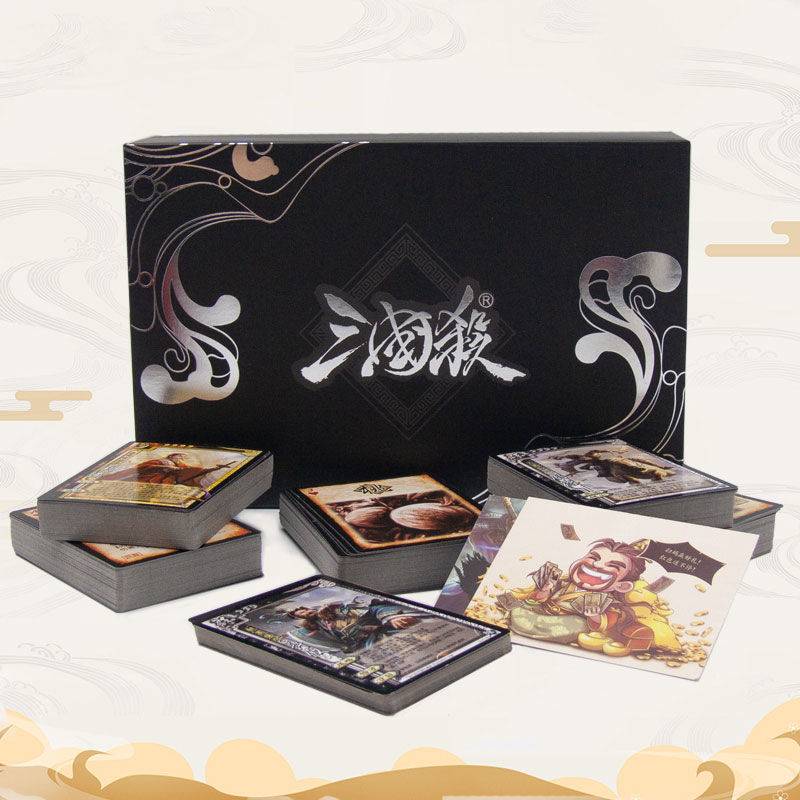 Genuine Three Kingdoms Broken Board Tour Golden Collection Deluxe Edition National Battle Learning Martial Arts Collection A full set of 12 Gods