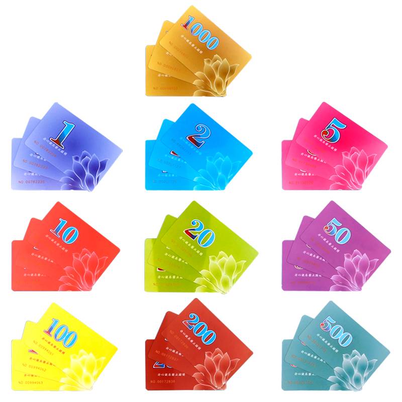 Mahjong chip card thickened, waterproof, wear -resistant chip set, chess and card room dedicated plastic chip card integral card