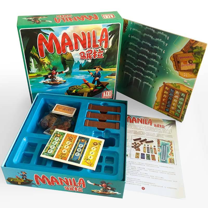Manila table game card board for adult adult children ' s home and child leisure table games