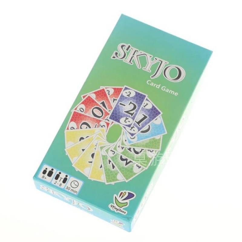 Spot English version of Skyjo Card Game Casual Party Board Board Chess toy Toy Cards Game