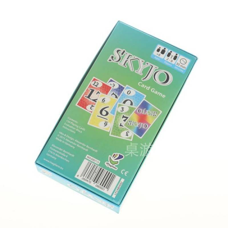 Spot English version of Skyjo Card Game Casual Party Board Board Chess toy Toy Cards Game