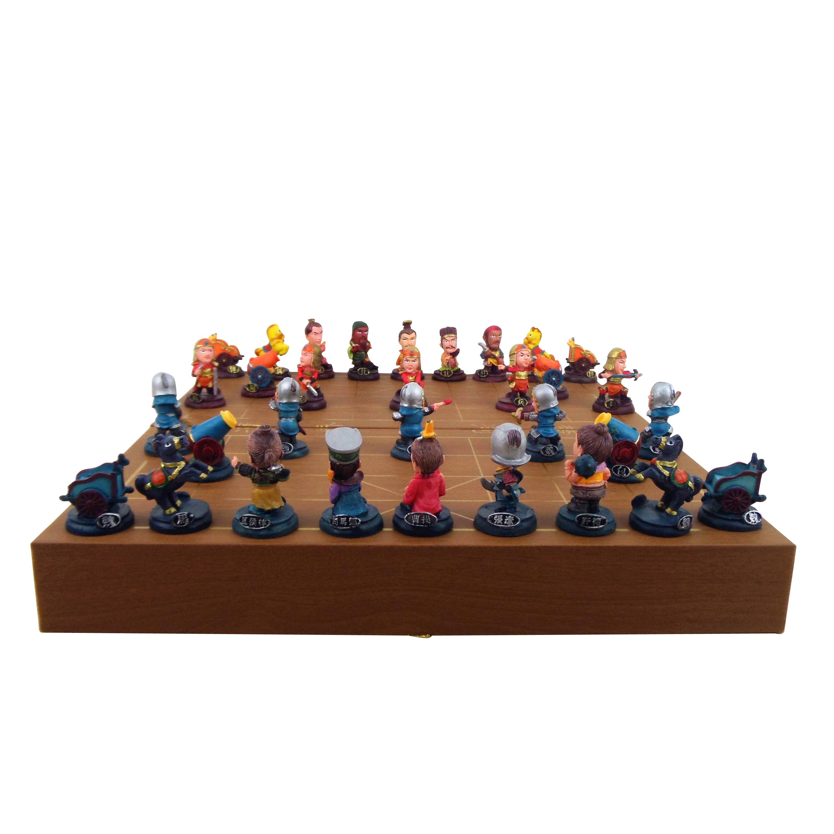 Three Kingdoms Stubborn Chess Creative Chinese Chess Children's Handling Puzzle Toys Son Birthday Gift 