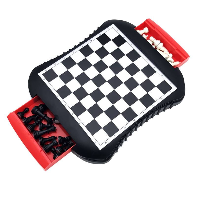 Children's puzzle chess and chess magnetic drawer -type stereo international chess student training chess and chess tools