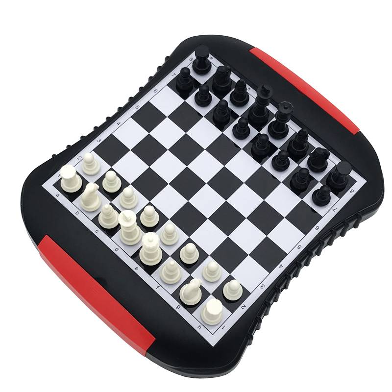 Children's puzzle chess and chess magnetic drawer -type stereo international chess student training chess and chess tools