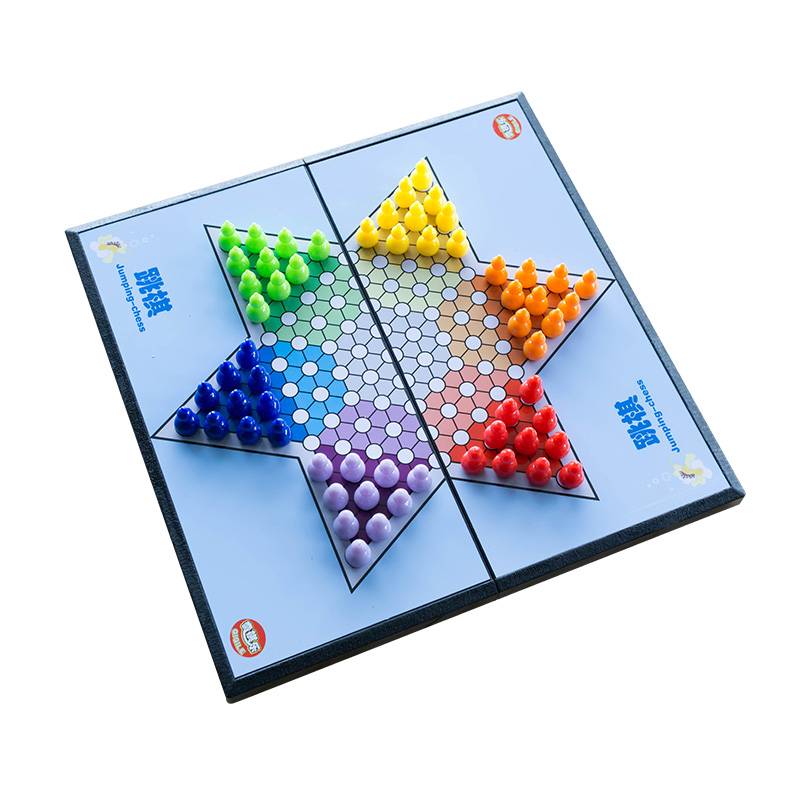 Large magnetic checked primary school student folding and flying chess fifth son chess children's puzzle toy chess game chess