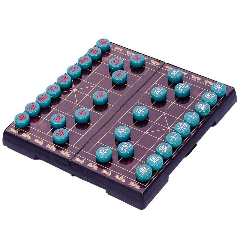 Large adult parent -child magnetic Chinese chess children fold chessboard student chess set adult magnetic teaching