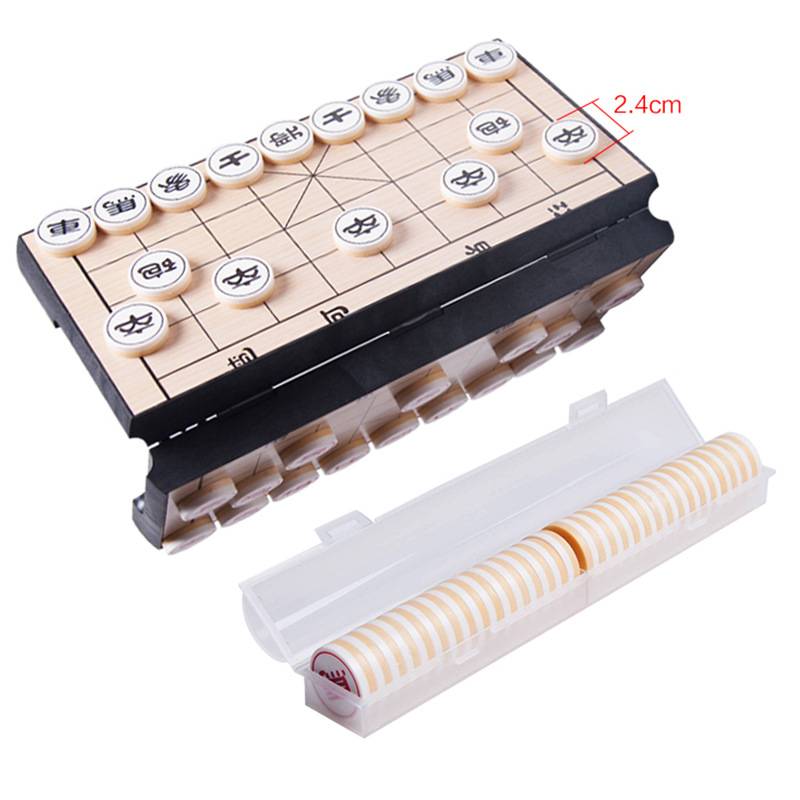 Folding magnetic Chinese chess game chess and card board games casual and wisdom toys